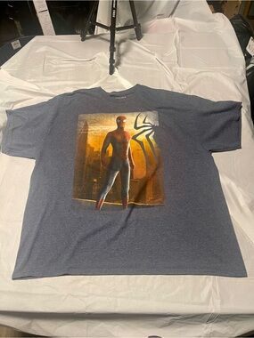 Spider-Man Graphic Tee - Navy Blue Men’s Shirt